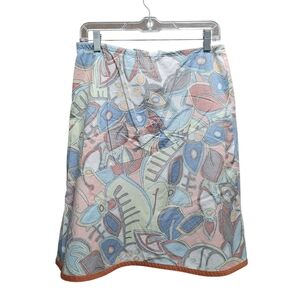 Sz 4 Aventura Organic Cotton Skirt Muted Colors